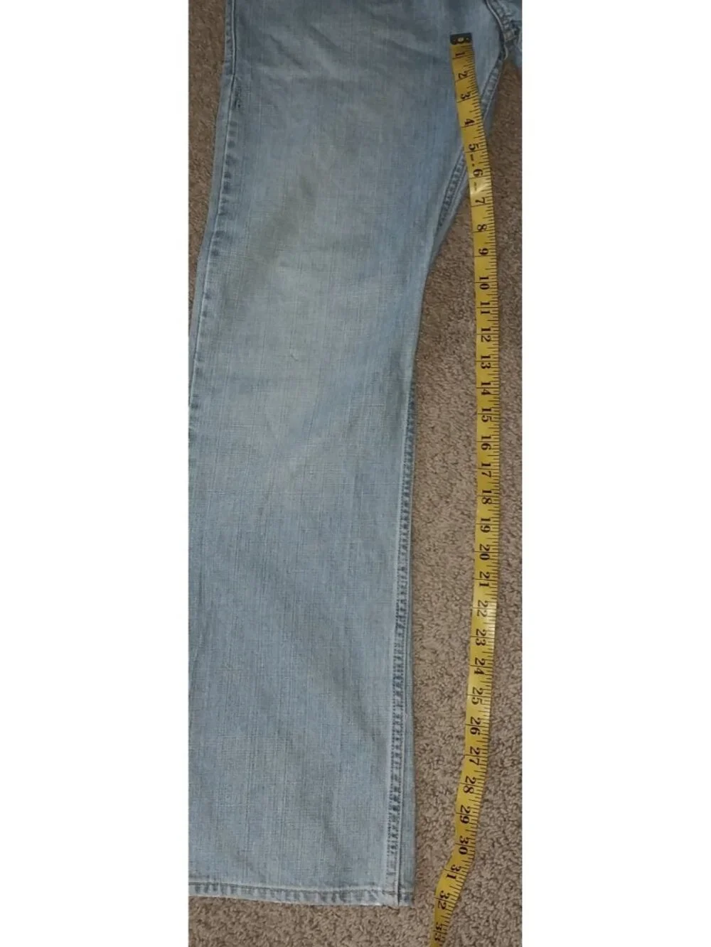 Levis Vintage 539 Jeans Mens Blue Straight Leg 30X32